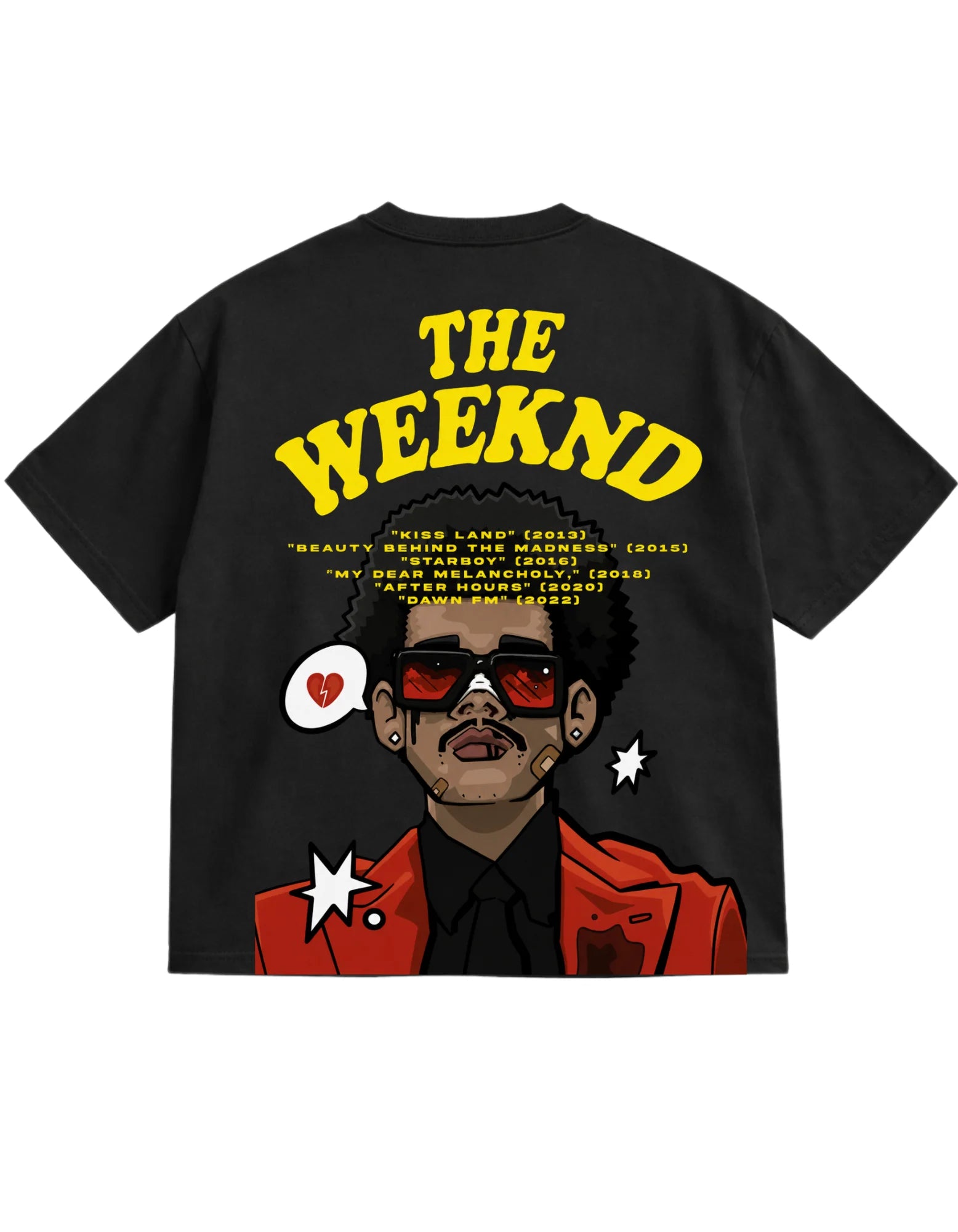 THE WEEKND streetwear Oversized T-Shirt – ZennZ