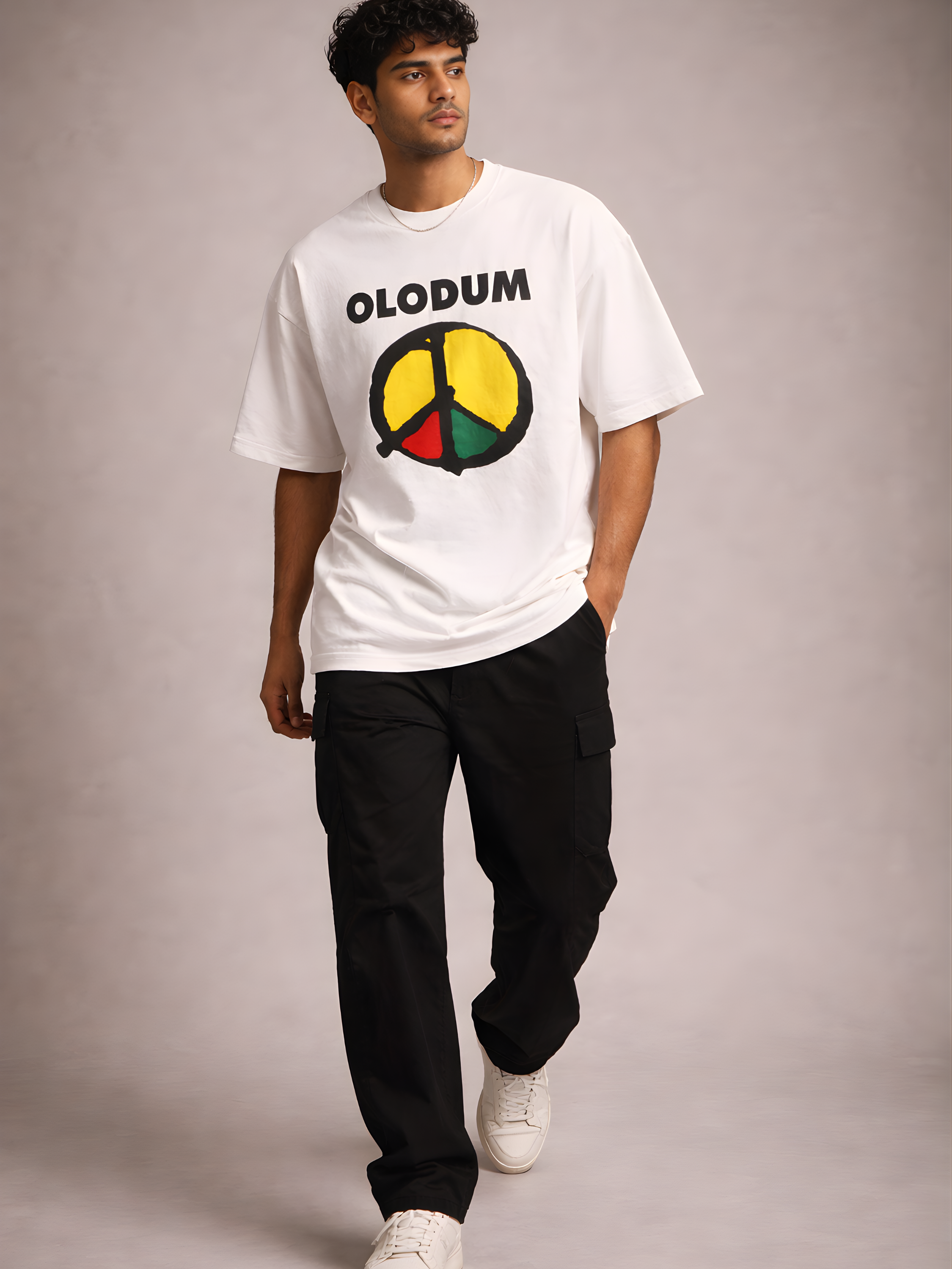 Michael Jackson Olodum Classic Premium Oversized T-Shirt