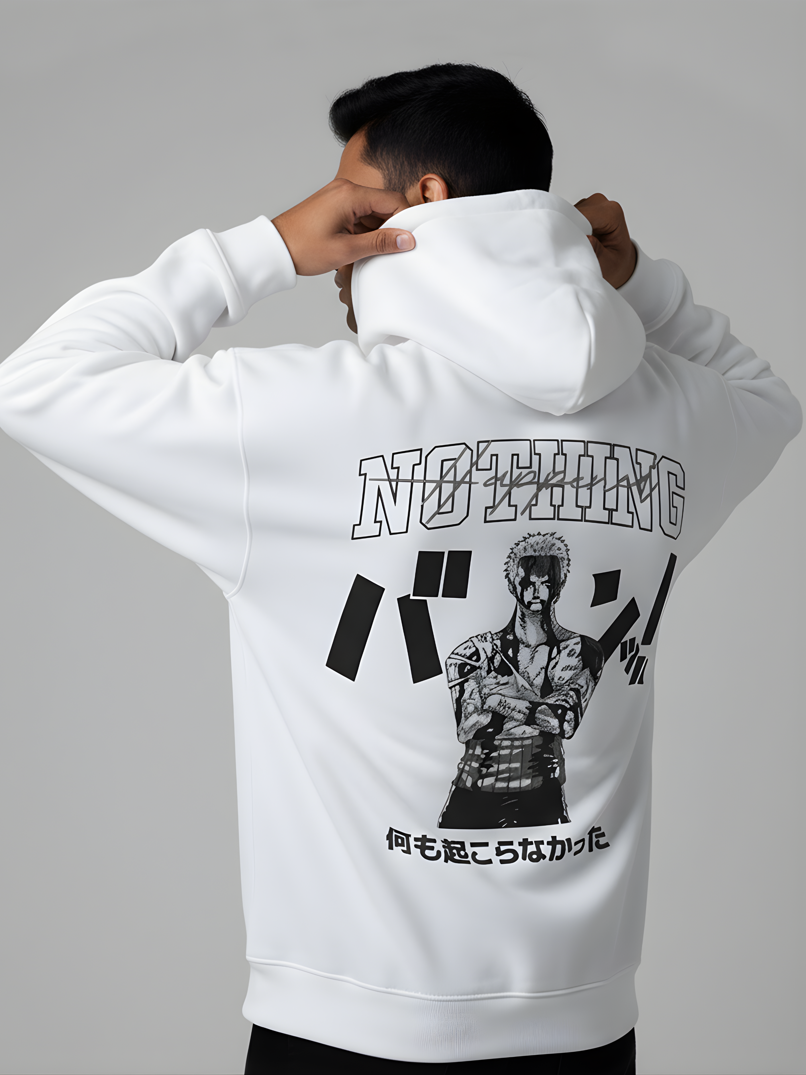 Zoro Oversized Hoodie – Three-Sword Resolute