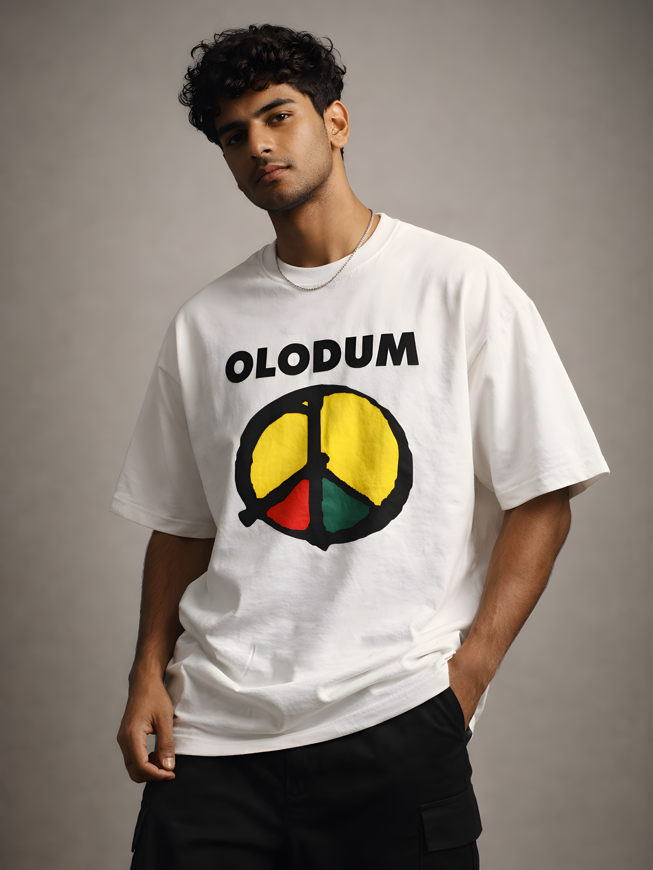 Michael Jackson Olodum Classic Premium Oversized T-Shirt
