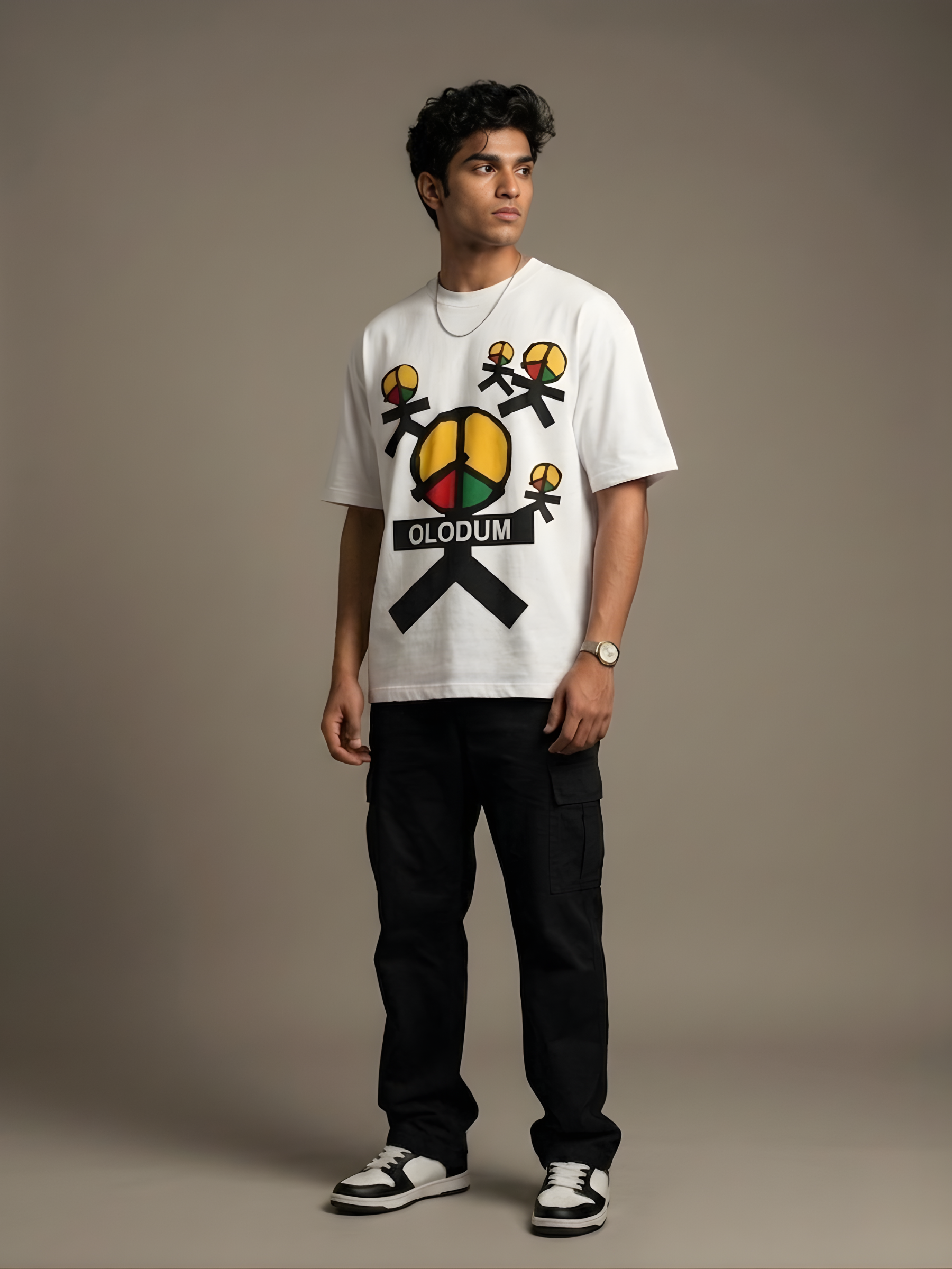 Michael Jackson Olodum Premium Afro-Brazilian Culture Oversized T-Shirt