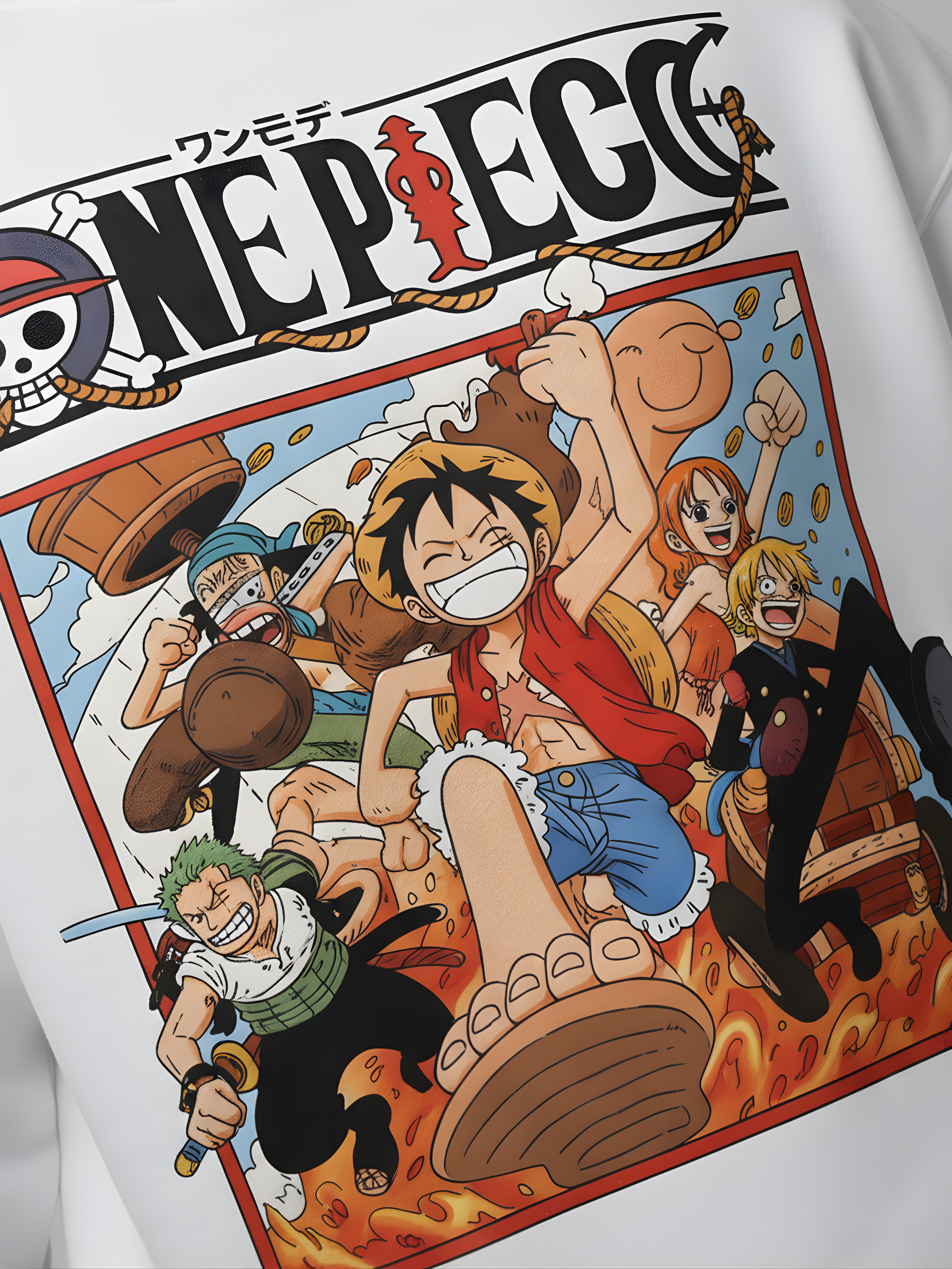 One Piece Oversized Hoodie – Pirate King’s Bold Journey