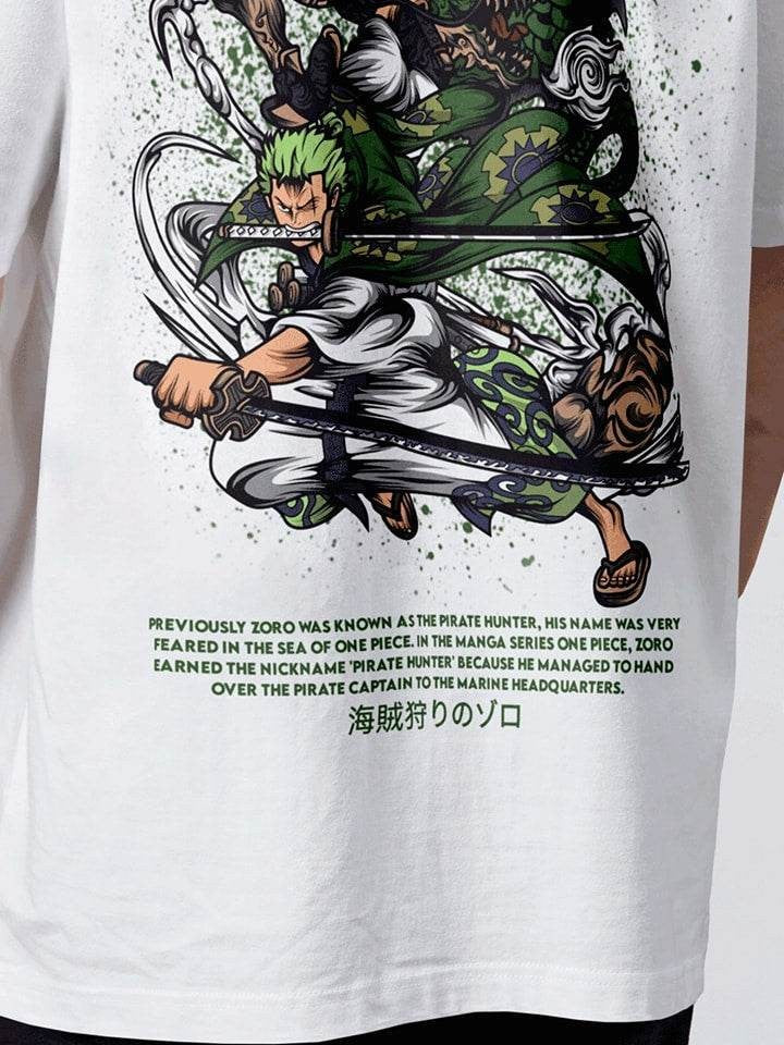 ZORO Oversized T-Shirt [FREE Wall Poster] - Zenn Z