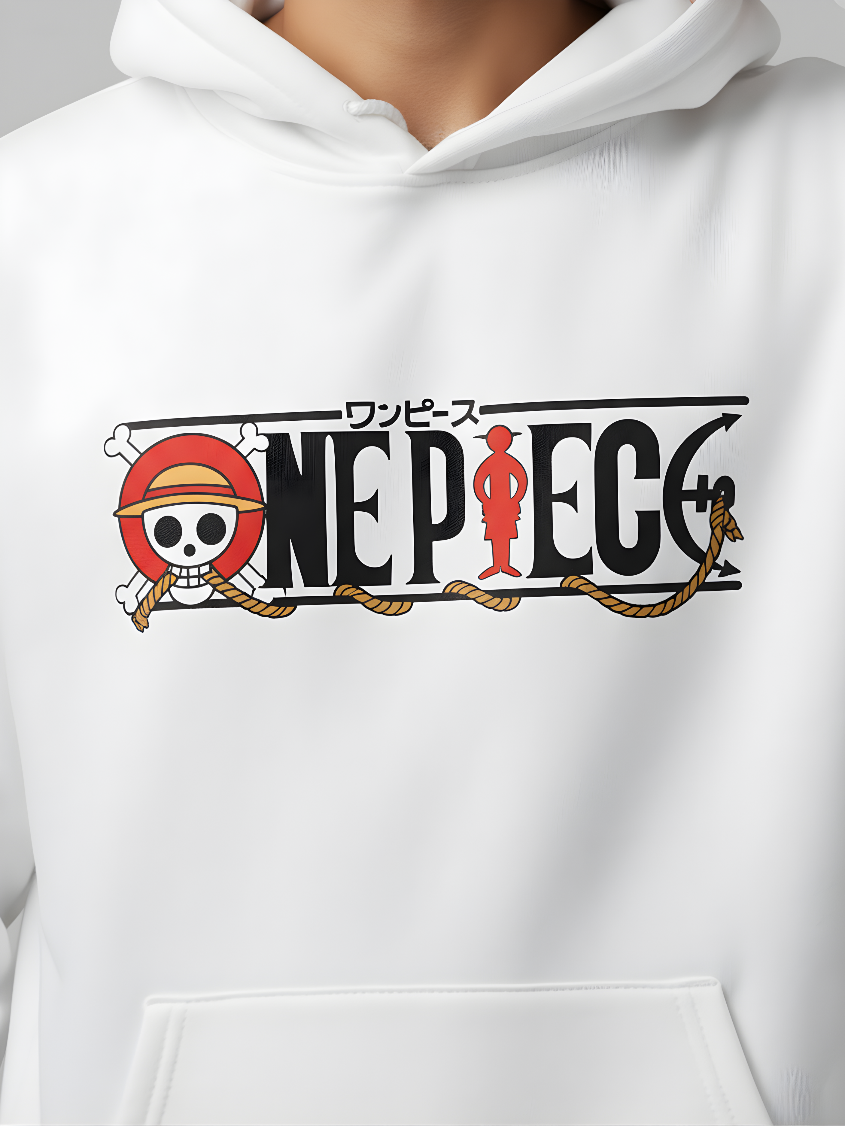 One Piece Oversized Hoodie – Pirate King’s Bold Journey
