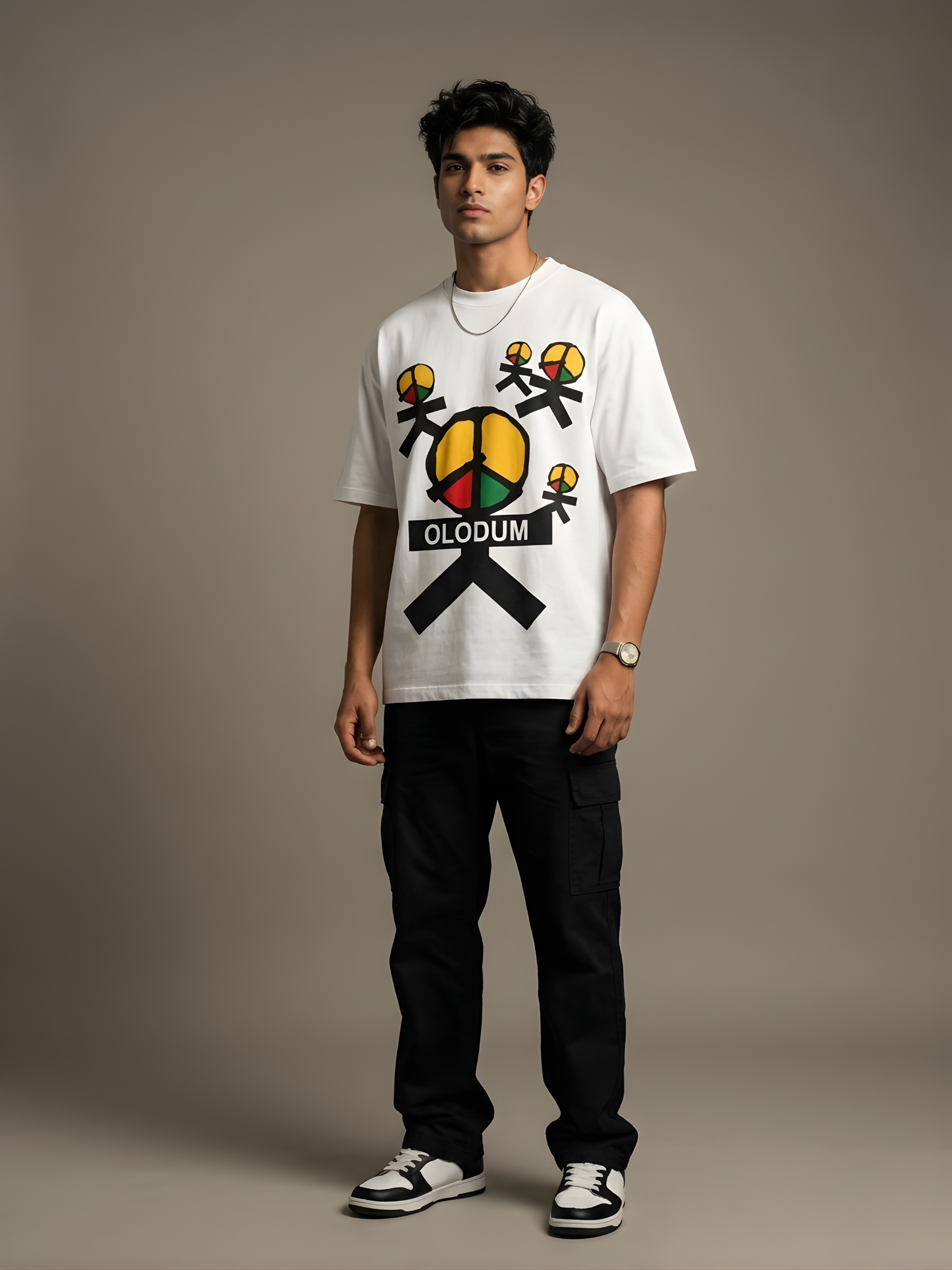Michael Jackson Olodum Premium Afro-Brazilian Culture Oversized T-Shirt