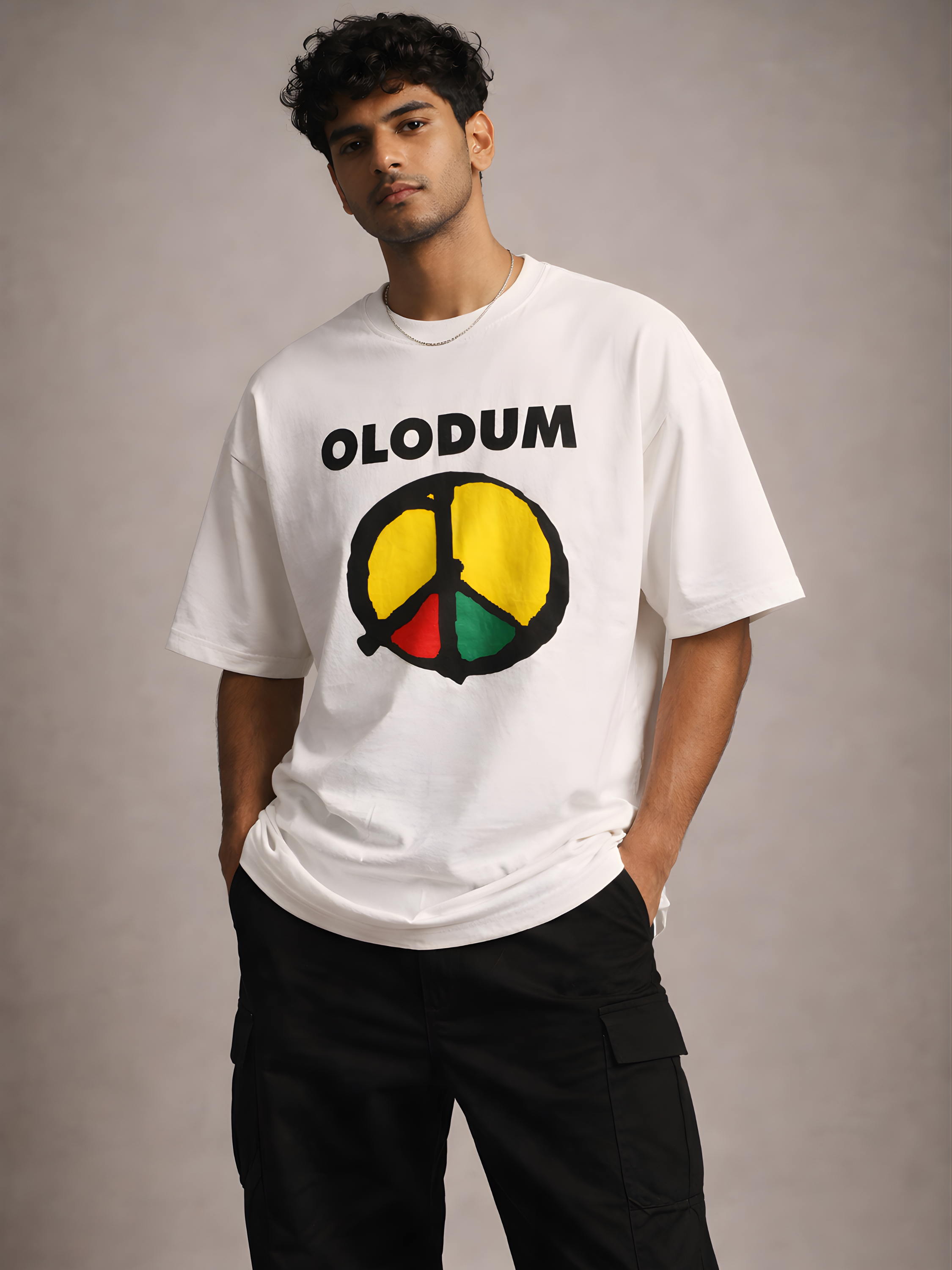 Michael Jackson Olodum Classic Premium Oversized T-Shirt