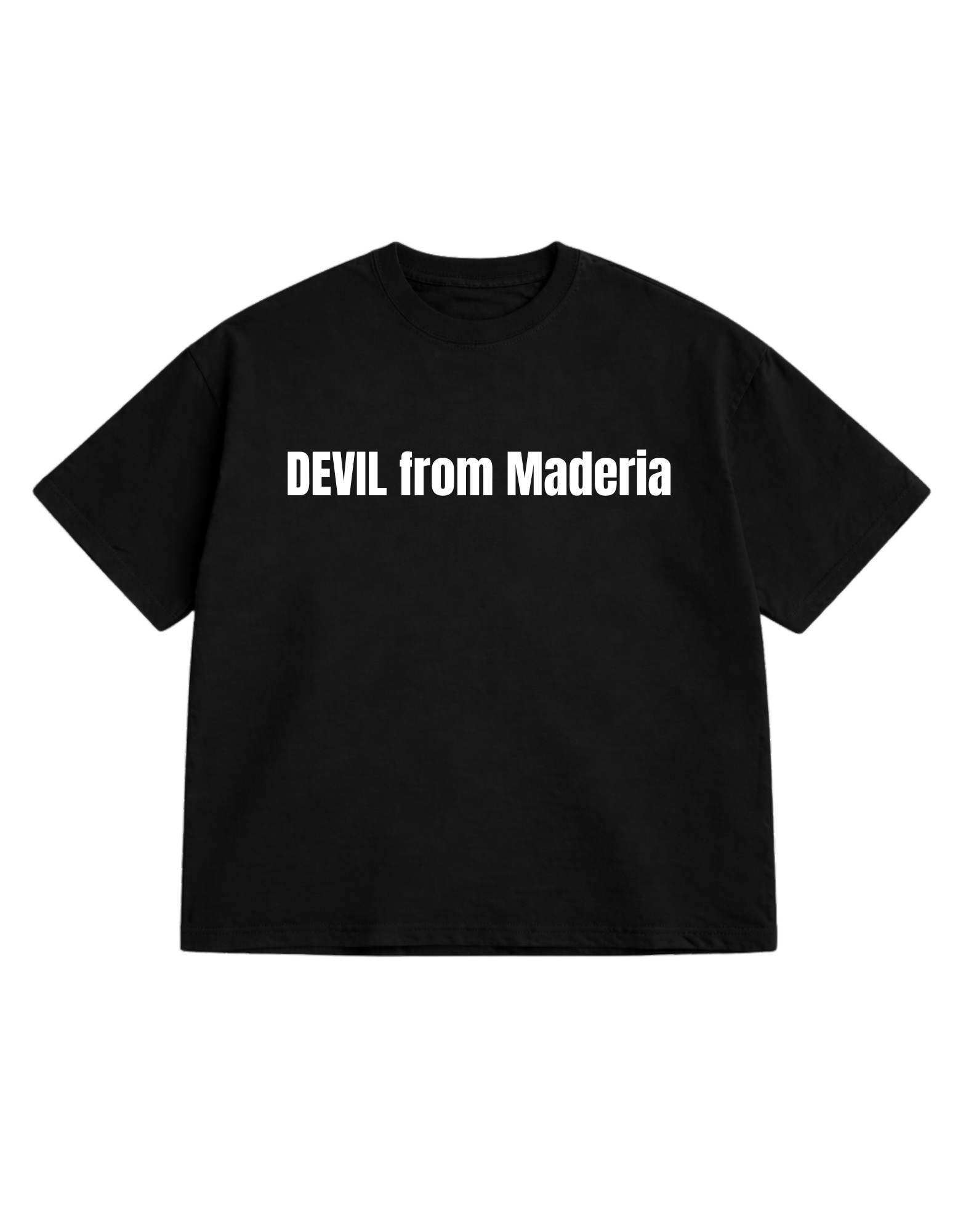 DEVIL from Maderia Oversized T-shirt