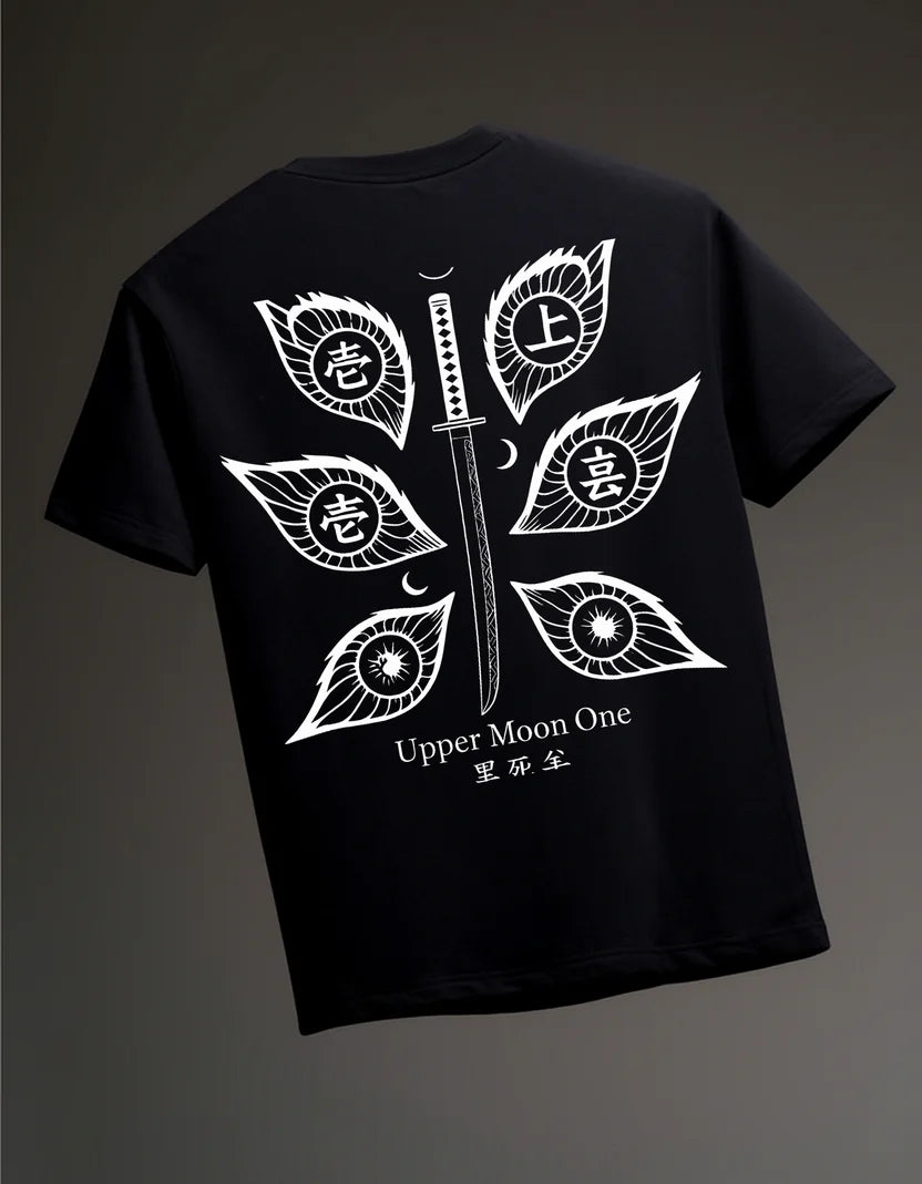 Kokushibo Oversized Tee – Face the Eclipse Within