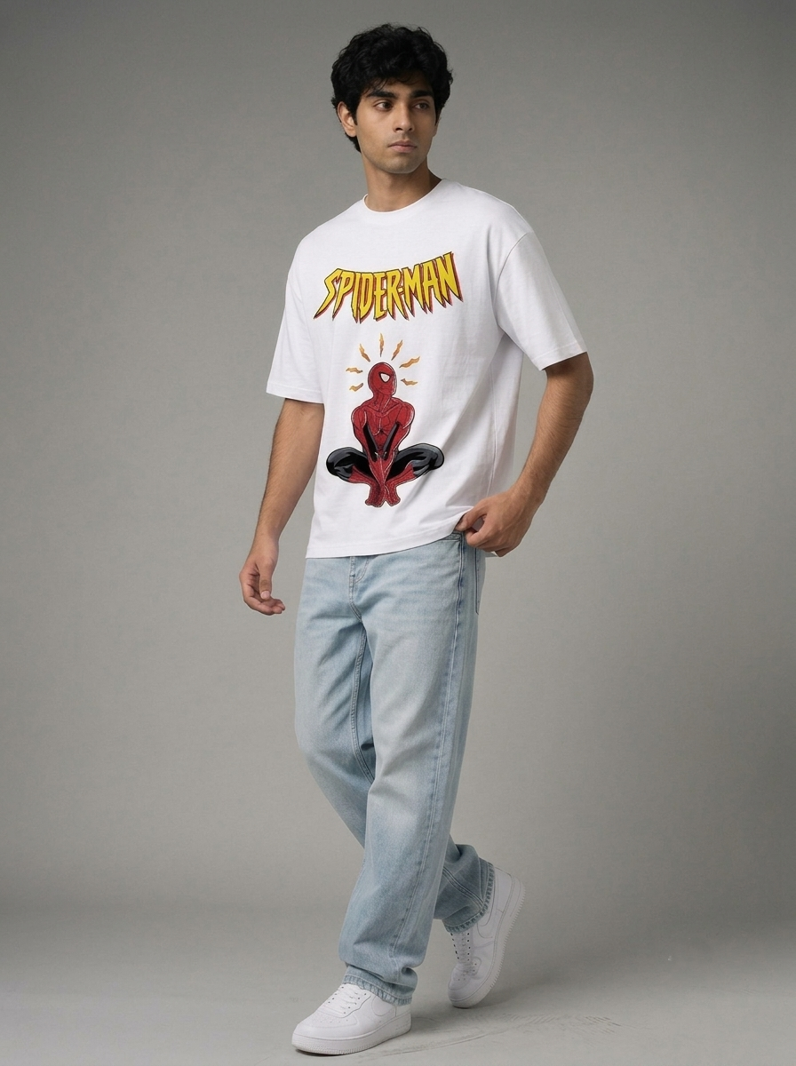 Spider Man trendy Oversized T-Shirt