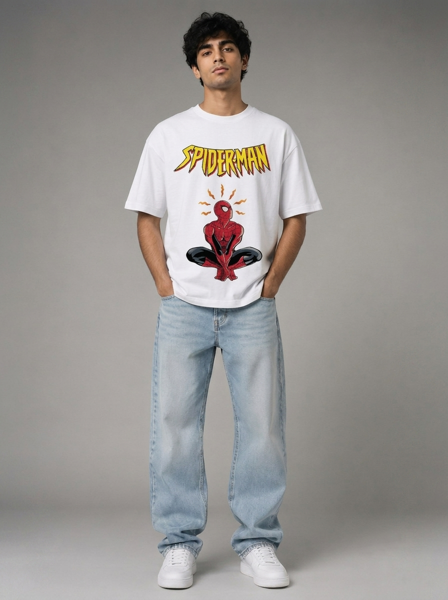 Spider Man trendy Oversized T-Shirt
