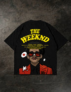 THE WEEKND  streetwear  Oversized T-Shirt
