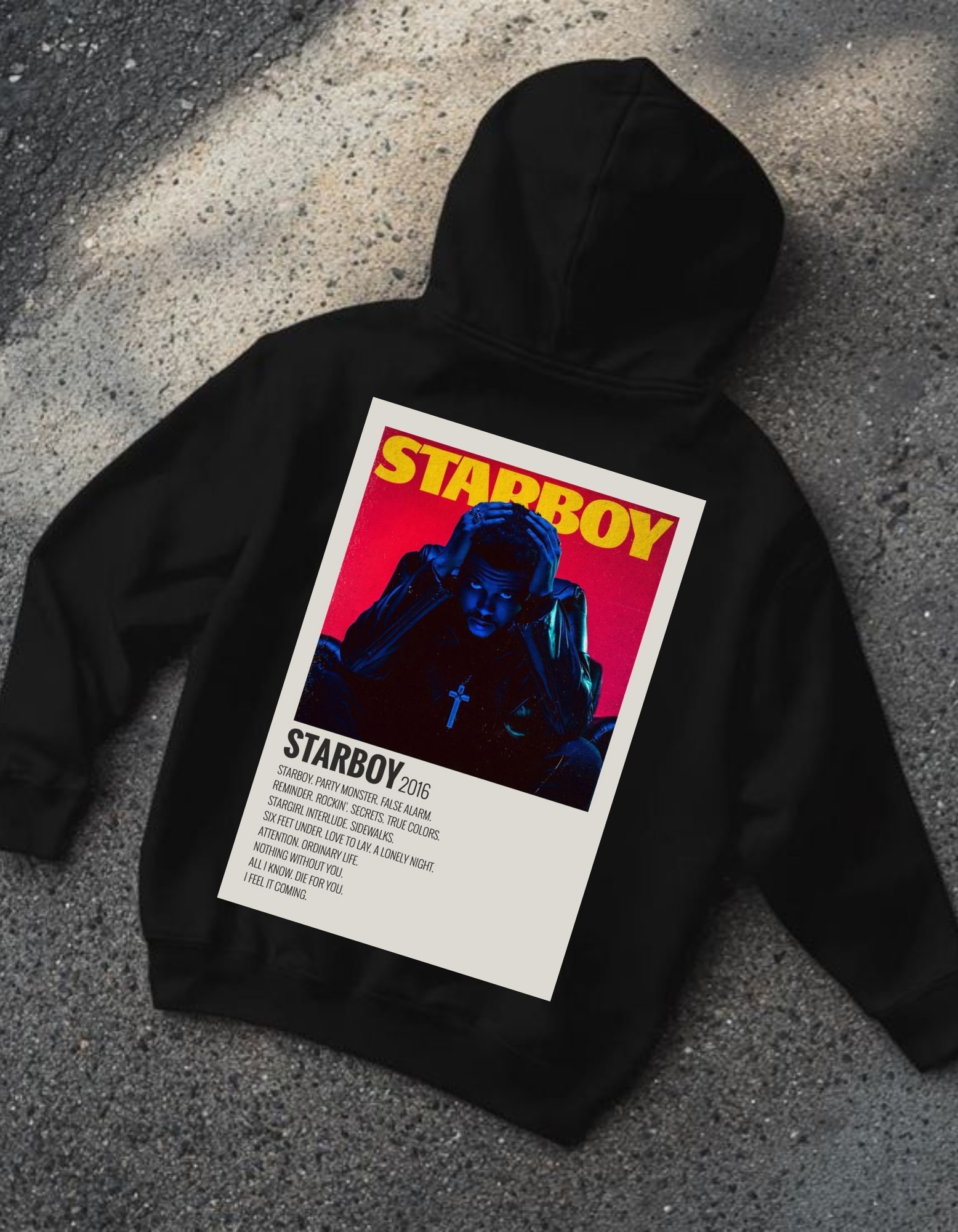 Star Boy  Oversized Hoodie