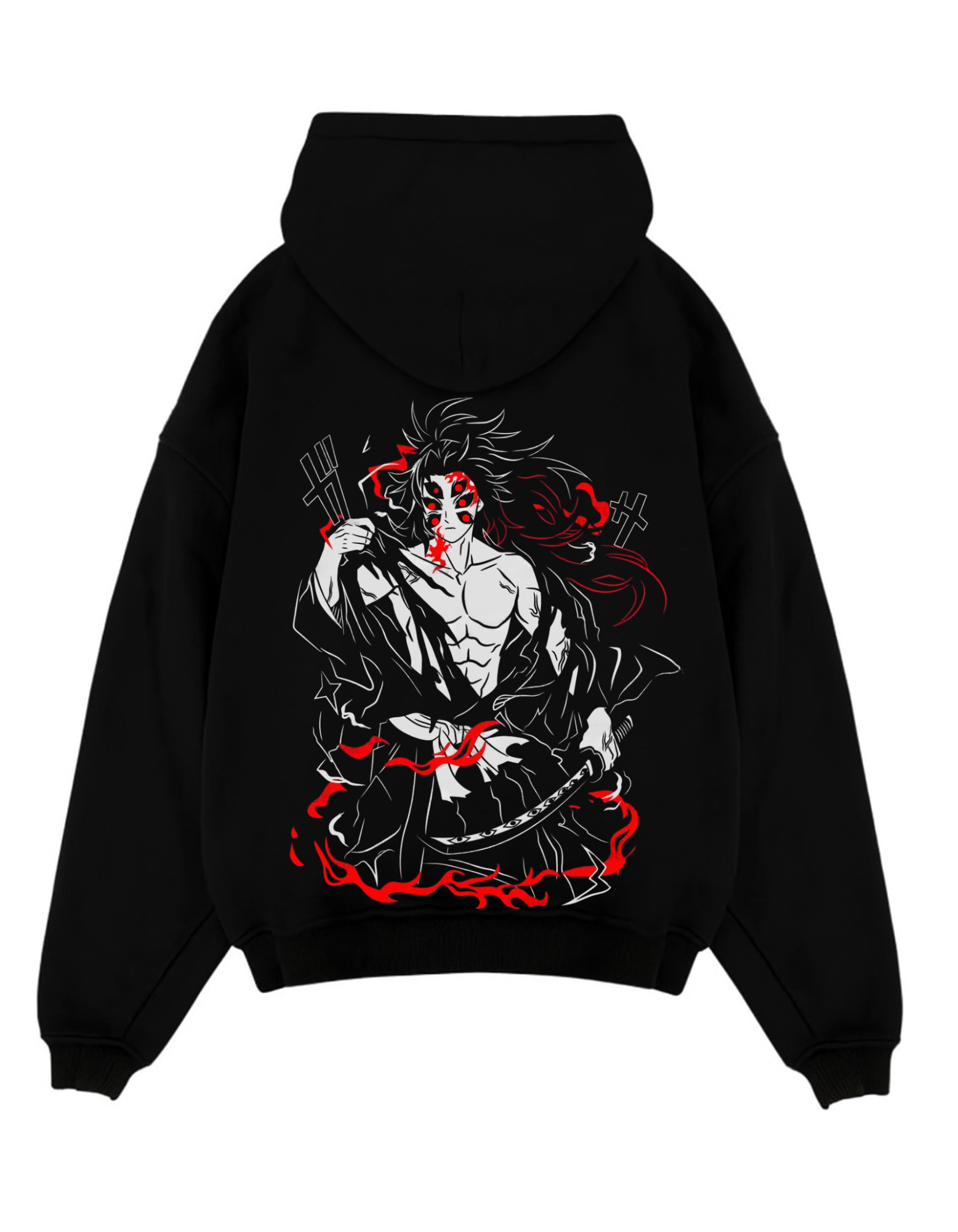 Kokushibo ONE MOON  Oversized Hoodie