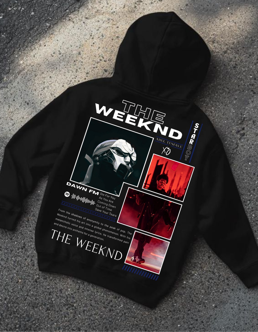 THE WEEKND  Oversized Hoodie