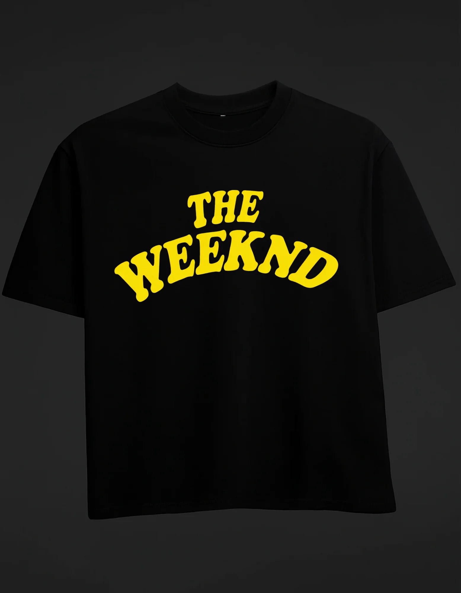 THE WEEKND  streetwear  Oversized T-Shirt