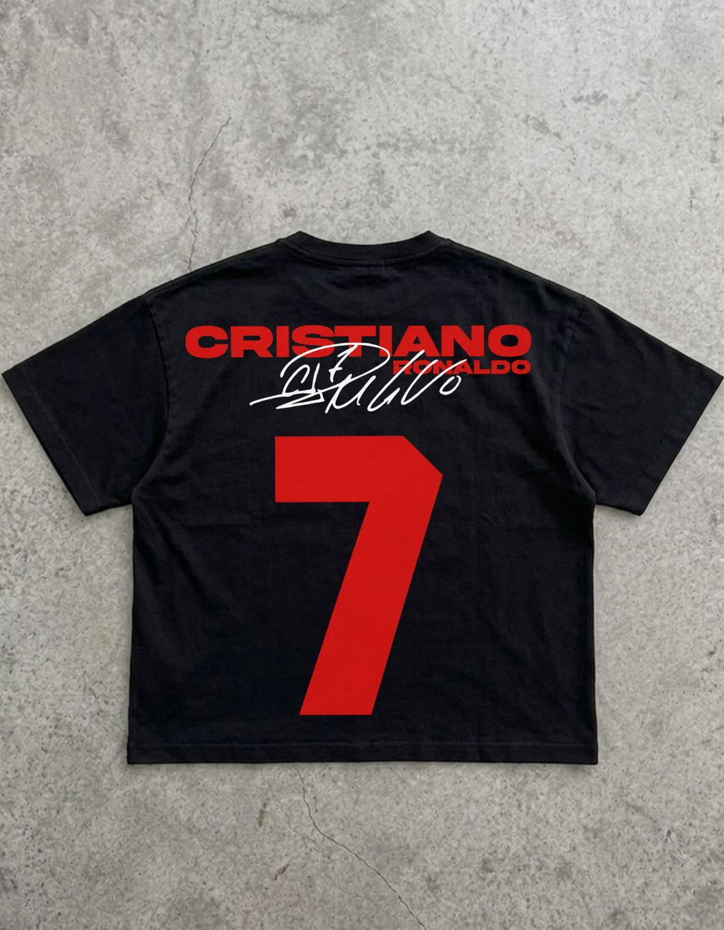 Cristiano Ronaldo 7 Oversized T-Shirt