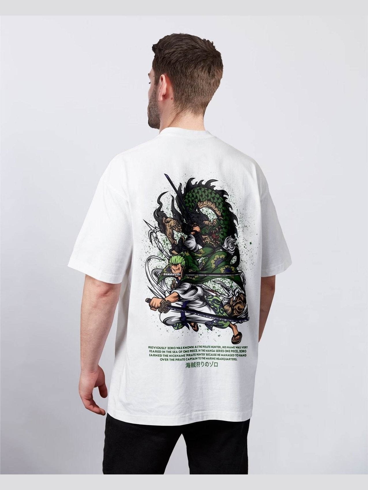 ZORO Oversized T-Shirt [FREE Wall Poster] - Zenn Z
