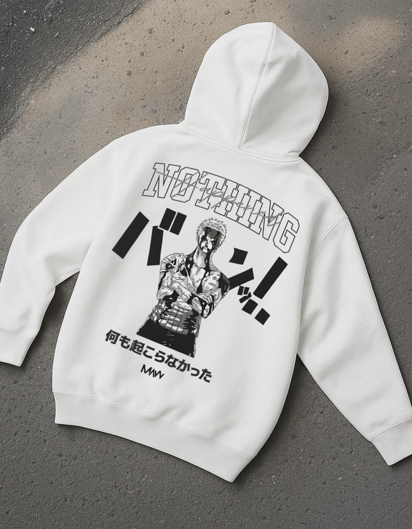 Zoro Oversized Hoodie – Three-Sword Resolute