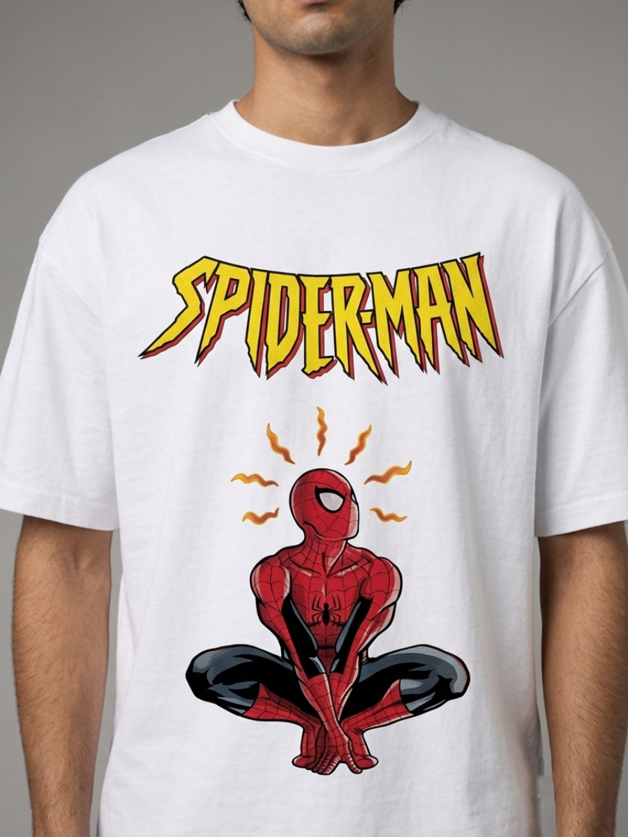 Spider Man trendy Oversized T-Shirt