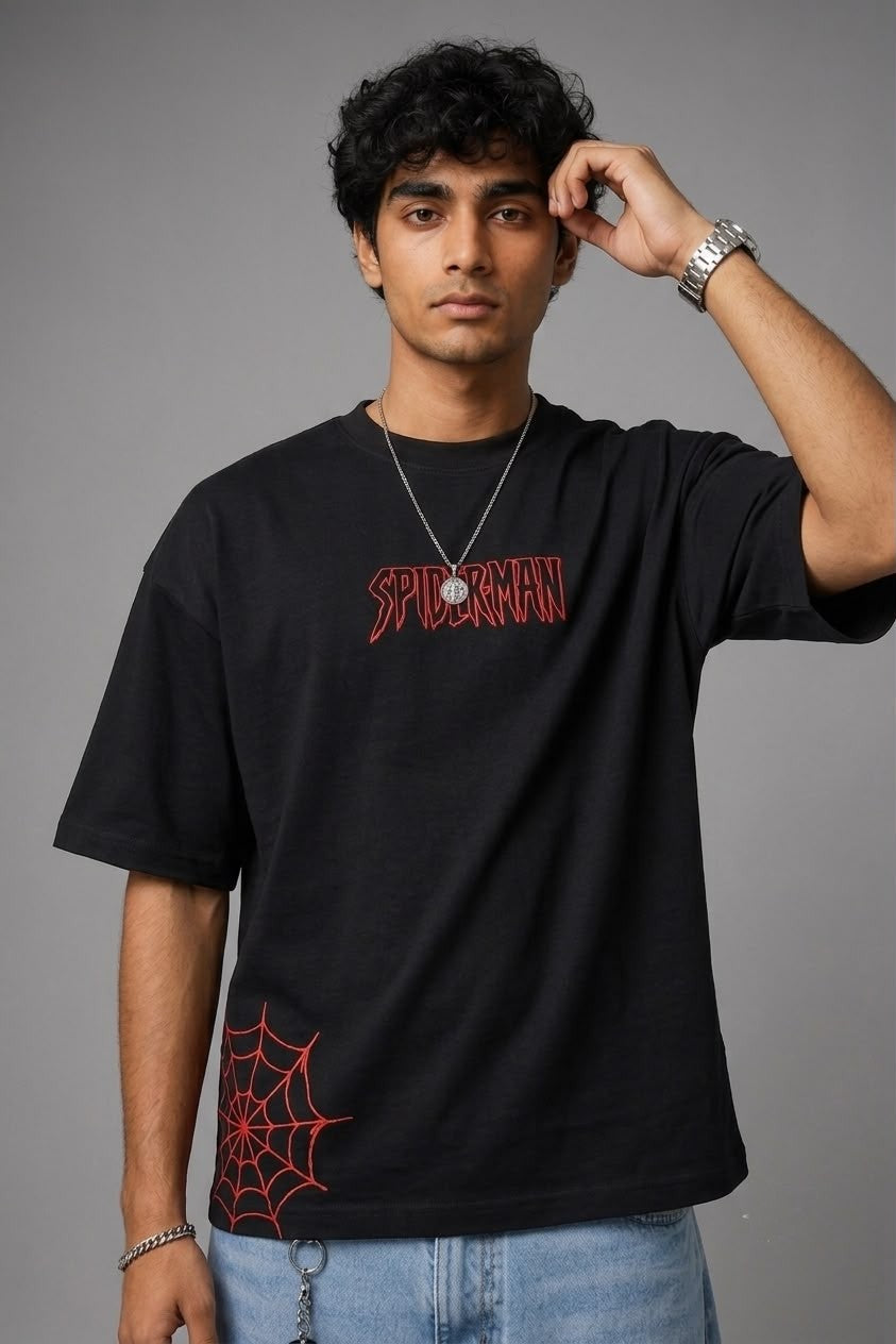 Webhead Spider Man  Oversized T-Shirt